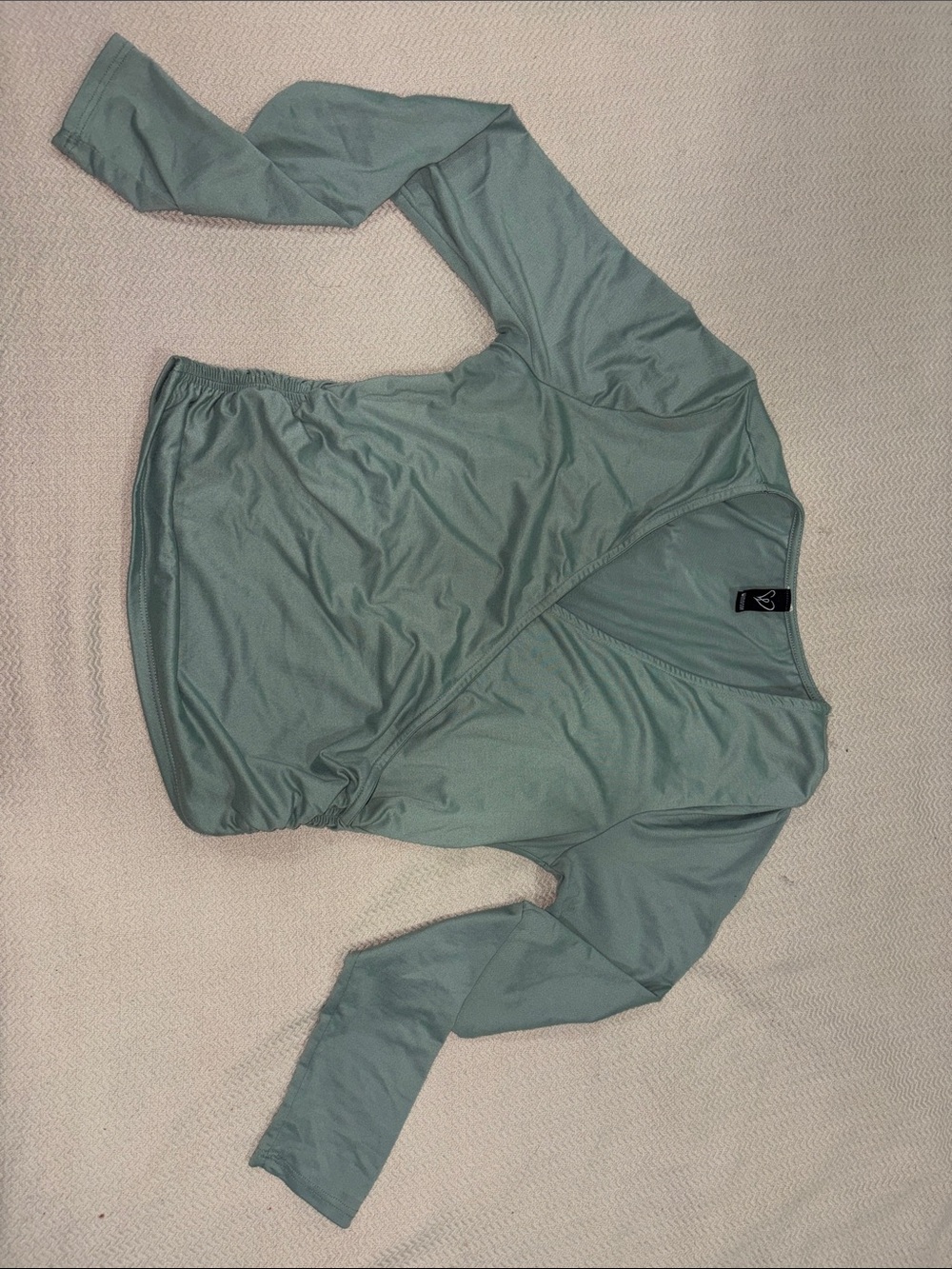 Windsor Sage Green Scoop Neck Top